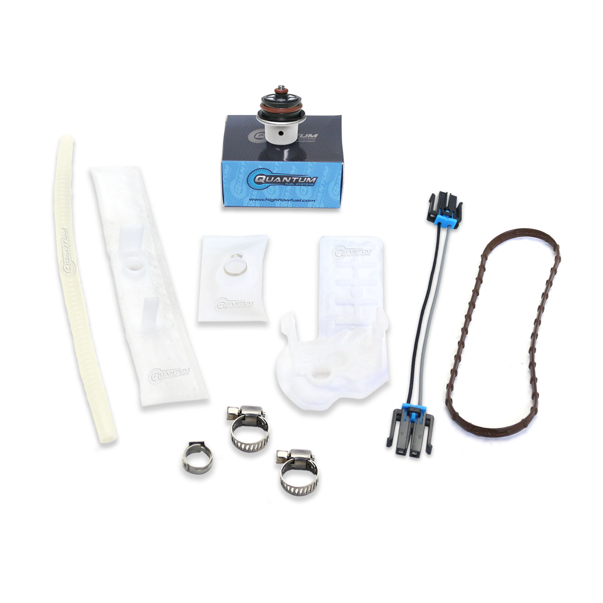 Quantum Fuel Systems Fuel Pump Repair Kit w/ Fuel Pressure Regulator, Tank Seal, Strainer for the Harley Davidson Road King '08-23, Road King Classic '08-20 & etc. Quantum Fuel Systems Fuel Pump Repair Kit w/ Fuel Pressure Regulator, Tank Seal, Strainer for the Harley Davidson Road King '08-23, Road King Classic '08-20 & etc.
